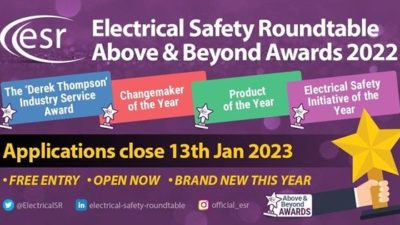 Derek Thompson Industry Service Award, Launched By The Electrical Safety Roundtable!