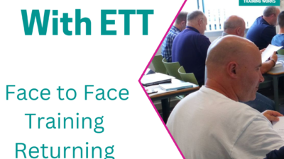 Reconnect with ETT- Face to Face Training Returning 2023